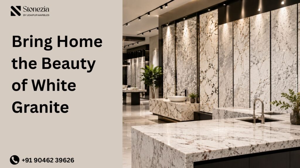 White Granite Showroom in Durgapur