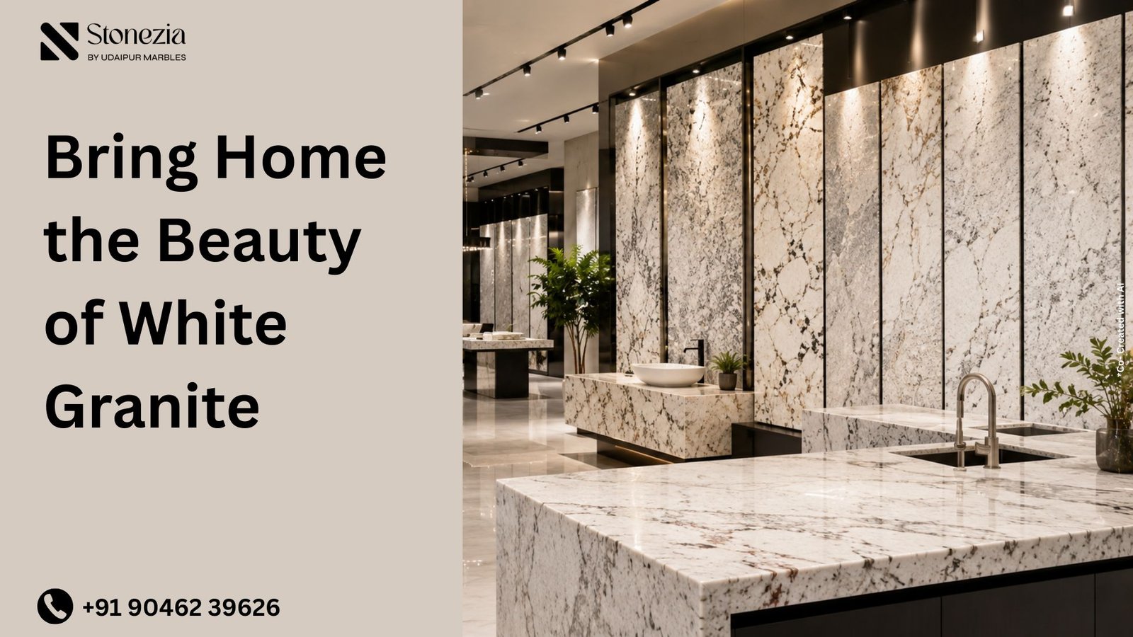 White Granite Showroom in Durgapur: Timeless Elegance at Your Doorstep